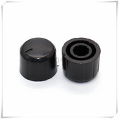 10 gabalu plastmasas kloķa vāciņš, diametrs 14 mm, augstums 11 mm