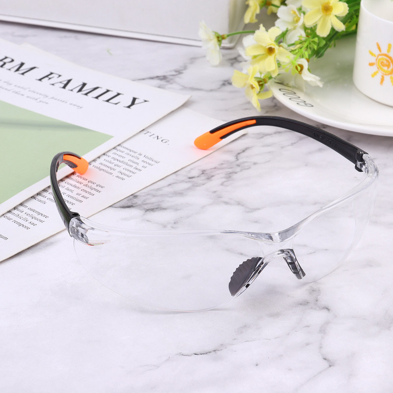 Apsauginiai akiniai Skaidrūs akiniai Skaidrūs skaidrūs akiniai Apsauginiai akiniai Akių apsauga nuo rūko, skirta kelionėms lauke