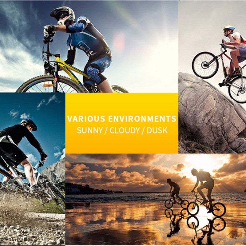 Polarizált kerékpáros szemüvegek Férfi MTB országúti kerékpáros napszemüvegek szabadtéri sportokhoz túrázási szemüvegek lovagló napszemüvegek hegyi kerékpáros szemüvegek