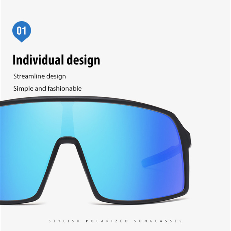 Akiniai dviratininkams Vyriški poliarizuoti akiniai nuo saulės Moteriški kalnų dviračių akiniai UV400 nauji važinėjimo dviračiais lauko sportiniai akiniai žygiams