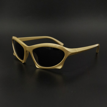 Модни слънчеви очила в пънк стил без рамки UV400 Мъже Жени Очила за бягане Риболов MTB Очила за колоездене Велосипедни очила Bike Eyes