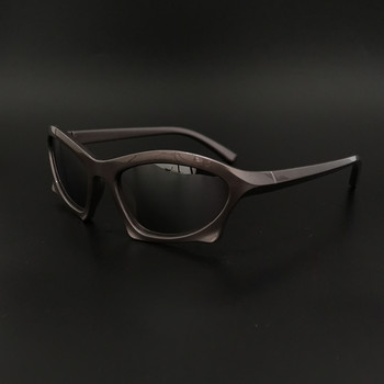 Модни слънчеви очила в пънк стил без рамки UV400 Мъже Жени Очила за бягане Риболов MTB Очила за колоездене Велосипедни очила Bike Eyes