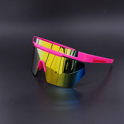 Lentile mari UV400 Ochelari de ciclism Bărbați Femei 2023 Ochelari de soare pentru bicicletă Ochelari de sport Alergare Pescuit MTB Ochelari pentru bicicletă de drum Fietsbri