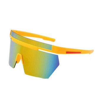 Големи лещи UV400 Велосипедни слънчеви очила Мъже Жени 2023 Спортни бягащи риболовни очила Очила за велосипеди на открито MTB Очила за шосеен велосипед