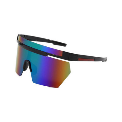 Big Lenses UV400 riteņbraukšanas saulesbrilles vīriešiem sievietēm 2023 sporta skriešanas makšķerēšanas brilles āra velosipēda brilles MTB šosejas velosipēdu brilles