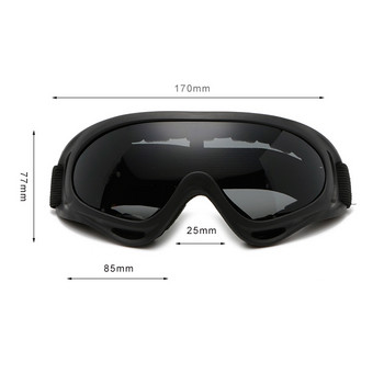 Ανδρικά Γυναικεία γυαλιά τακτικής UV400 Αντιανεμικά γυαλιά σκι Μαγνητικά αθλητικά Snowboard Snowboard Γυαλιά ηλίου Χειμερινά γυαλιά σκιέρ