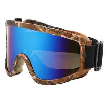 Ветроустойчиви UV400 защита Ски очила Мъже Жени Зимен спорт Сноуборд очила Магнитни очила за сняг Скиор Слънчеви очила Лещи