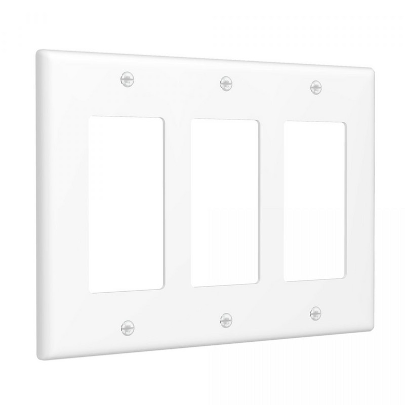 Style F valguslüliti seinaplaadi kate pistikupesa väljalaskepaneel vannitoa elutoa magamistoa kaunistamiseks