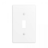 Бял превключвател за осветление Стенна плоча Капак Съдържание Изходен панел За баня Всекидневна Декорация на спалня