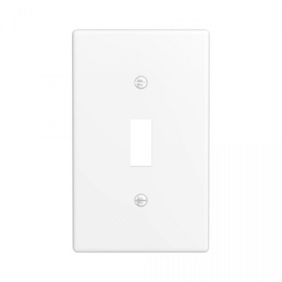 Бял превключвател за осветление Стенна плоча Капак Съдържание Изходен панел За баня Всекидневна Декорация на спалня