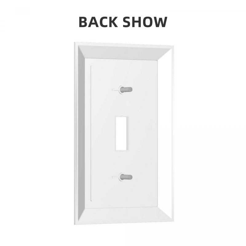 Vieno perjungimo medžio grūdų sieninės plokštės perjungimo plokštės sieninė plokštė miegamojo virtuvei Namų kelių stilių dekoratyvinė