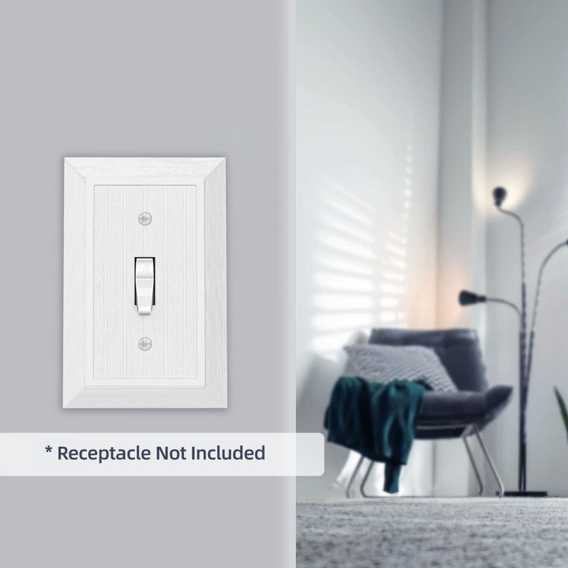 Vieno perjungimo medžio grūdų sieninės plokštės perjungimo plokštės sieninė plokštė miegamojo virtuvei Namų kelių stilių dekoratyvinė