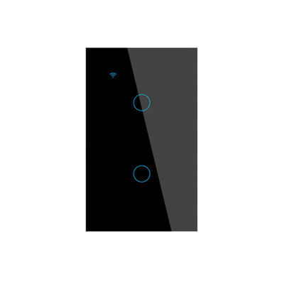 Neutraalse juhtmega ühe tulekahju lüliti Nutika kodu valguse seinanupp Lihtne seadistamine Puutelüliti Kolm juhtimismeetodit Hääljuhtimine