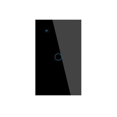 Neutraalse juhtmega ühe tulekahju lüliti Nutika kodu valguse seinanupp Lihtne seadistamine Puutelüliti Kolm juhtimismeetodit Hääljuhtimine