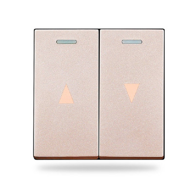 DIY uue saabumise kardina seina toitelüliti elektrilise tõsteseadme jaoks, kuldne mustvalge 16A pistikupesa