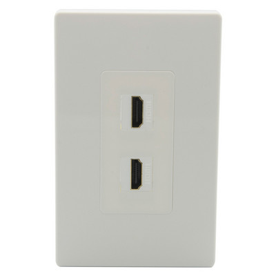 Naujas dizainas 1 grupė be varžto 1 2 3 4 6 HDMI prievadai nuo lizdo iki moteriškos sieninės plokštės