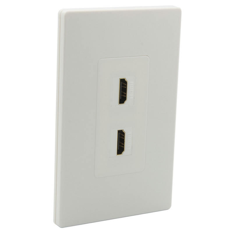 Naujas dizainas 1 grupė be varžto 1 2 3 4 6 HDMI prievadai nuo lizdo iki moteriškos sieninės plokštės