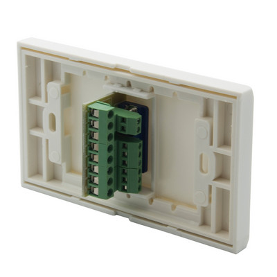 DMTMB 1 Gang No Screw 1 Port VGA Wall Plate
