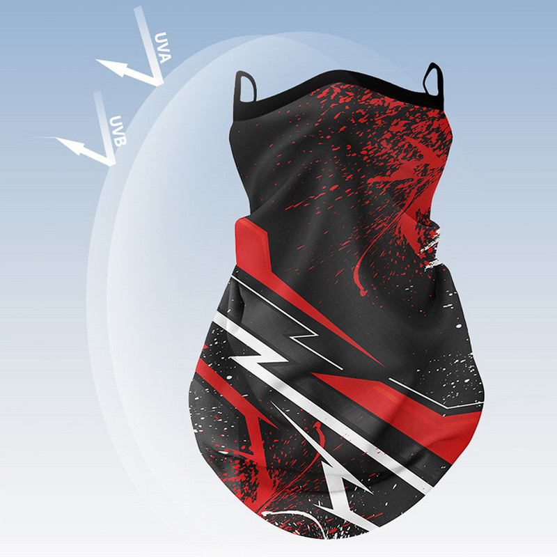 Vasarinė ledo šilko veido kaukė lauko dviratininkams kaklaskarė Bandana dviratis motociklas stovyklavimas medžioklė bėgimas apsauga nuo UV šalikai