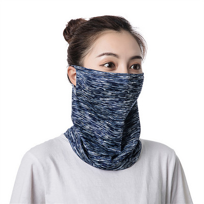 Opaľovací krém Ice Silk, letná anti-UV rýchloschnúca maska na tvár, priedušná šatka s ochranou krku a závesnou čelenkou do uší