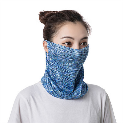 Opaľovací krém Ice Silk, letná anti-UV rýchloschnúca maska na tvár, priedušná šatka s ochranou krku a závesnou čelenkou do uší