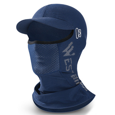 WEST BIKING Summer Cool Balaclava Ice Silk Jalgrattamüts Päikese UV-kaitse Näokate Peakate Mask Rattasõidu Meeste Mütsid