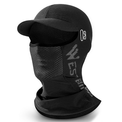 WEST BIKING Summer Cool Balaclava Ice Silk Jalgrattamüts Päikese UV-kaitse Näokate Peakate Mask Rattasõidu Meeste Mütsid