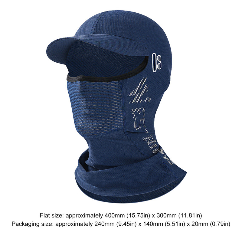 WEST BIKING Summer Cool Balaclava Ice Silk Jalgrattamüts Päikese UV-kaitse Näokate Peakate Mask Rattasõidu Meeste Mütsid
