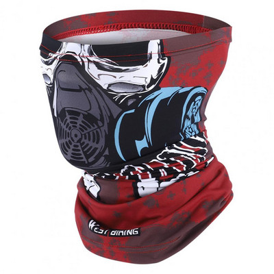 Meeste ratta näokaitse hingav higi neelav päikesekaitse näokaitse näokaitse näosall Bandana bandana kaela kedra