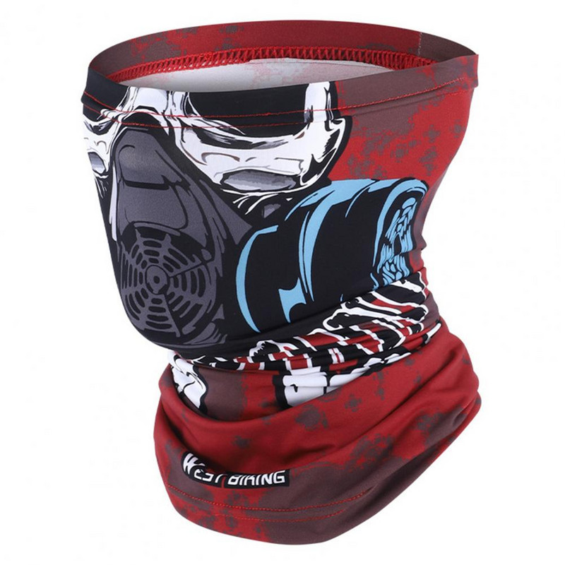 Meeste ratta näokaitse hingav higi neelav päikesekaitse näokaitse näokaitse näosall Bandana bandana kaela kedra