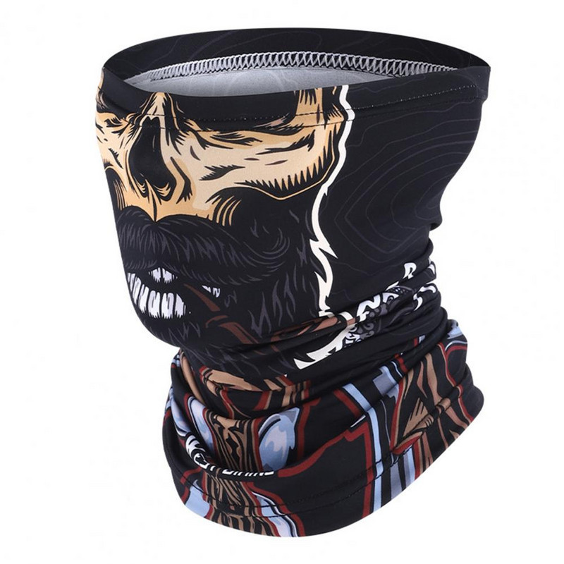 Meeste ratta näokaitse hingav higi neelav päikesekaitse näokaitse näokaitse näosall Bandana bandana kaela kedra