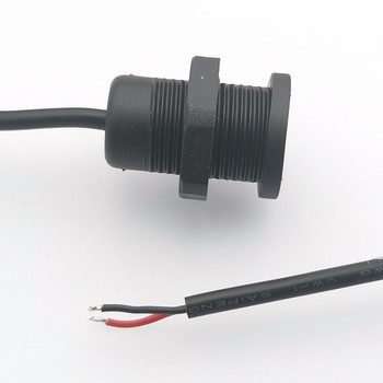 1PC Удобен монтаж Резбован USB 2.0 женски захранващ жак 2-пинов 4-пинов конектор за порт за зареждане с кабел USB гнездо за зарядно устройство