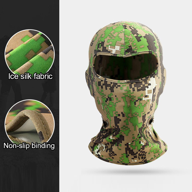 Καπέλο με κάλυμμα για ολόκληρο το πρόσωπο Balaclava Hat Army Tactical CS Καπέλο χειμερινού σκι ποδηλασίας Προστασία από τον ήλιο Κασκόλ Υπαίθρια σπορ Ζεστές μάσκες προσώπου