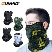 Kerékpáros Arcmaszk Bandana Napvédelem Szélálló Légáteresztő Sál Kerékpár Balaclava Sport Nyak MTB Mountain Bike felszerelés