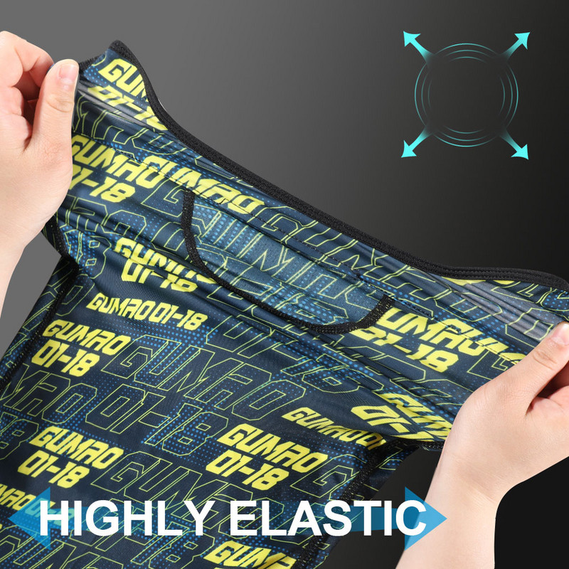 Kerékpáros Arcmaszk Bandana Napvédelem Szélálló Légáteresztő Sál Kerékpár Balaclava Sport Nyak MTB Mountain Bike felszerelés