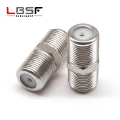 10 buc. TV din aliaj direct femelă la femelă F conexiune dreaptă cablu TV inch fund f F cablu prelungitor dublu