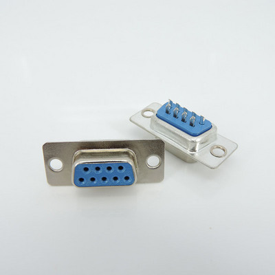 9 pini 9 nuclee DB9 cap masculin femela Tip de legătură tip RS232 port serial montare carcasă din plastic conector conector p1