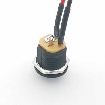 5бр. DC конектори с кабел 5.5x2.1/2.5mm захранващ щепсел Женски жак Гнездо Гайка Адаптер за монтиране на панела Конектор 5.5*2.1 5.5*2.5mm