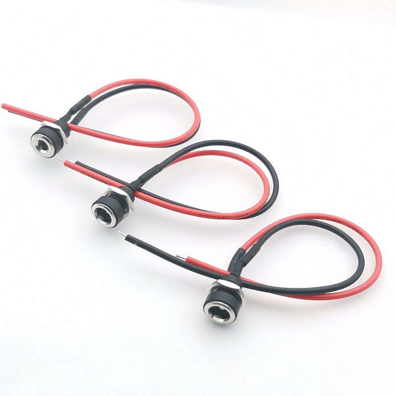 18AWG DC 5,5*2,1/2,5 3,5*1,3 Napájací kábel s konektorom, nabíjačka 10A, vysoký prúd, DC napájací kábel, samica, približne 15 cm