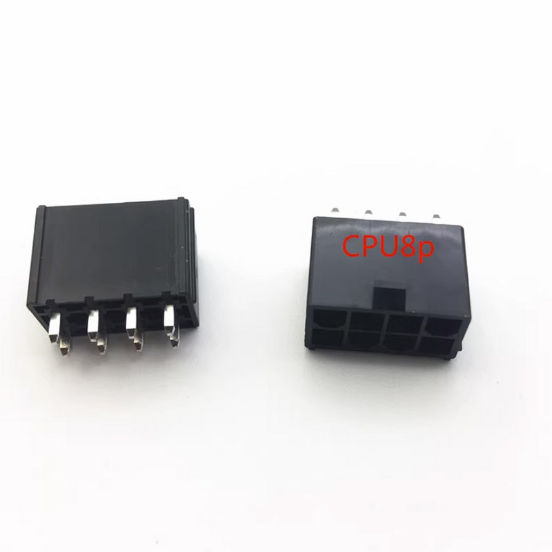 10 buc. conector cu 8 pini, placa de bază pentru alimentare, soclu pentru placa grafică CPU, mufă cu pini drept, distanță de 4,2 mm, mufă 5569, mufă dreaptă
