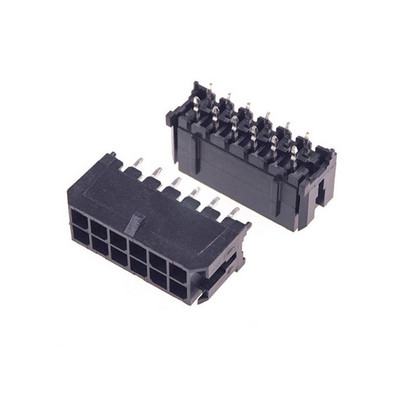 10 τεμ. 3,0 mm Wafer Micro-Fit 3,0 Connector PCB Male Header Straight 2 4 6 8 10 12 14 16 18 20 22 24 Pin Board Solder 43045