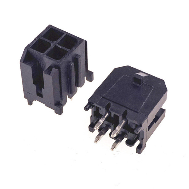 10 τεμ. 3,0 mm Wafer Micro-Fit 3,0 Connector PCB Male Header Straight 2 4 6 8 10 12 14 16 18 20 22 24 Pin Board Solder 43045