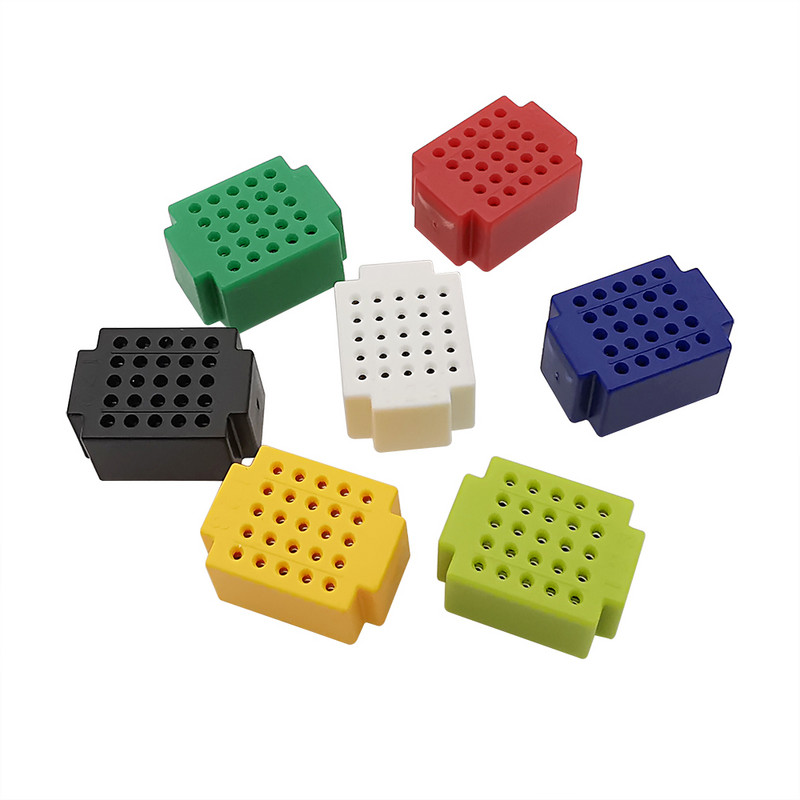 10 vnt., 25 taškų ZY-25 surišimo taško, belituojančios plokštės prototipo bandymo lenta, skirta „Arduino“ „pasidaryk pats“ rinkiniui