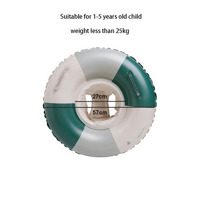 Tub pentru inel de înot pentru bebeluși Scaun pentru inel de înot gonflabil pentru copil, cerc de înot, flotor, piscină, plajă, echipament de joacă cu apă