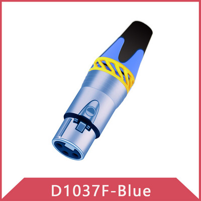 1 buc. Conector XLR cu 3 pini, mufă masculină și mufă femelă, adaptor cablu terminal, tun, microfon, lipit, 6 culori disponibile