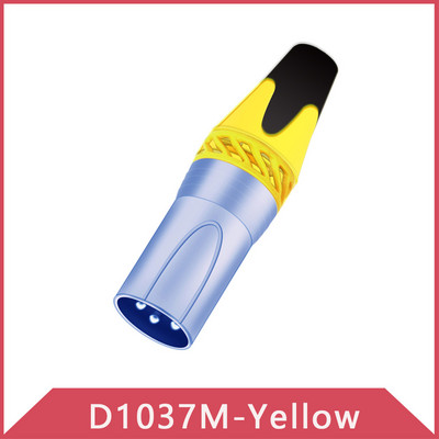 1 buc. Conector XLR cu 3 pini, mufă masculină și mufă femelă, adaptor cablu terminal, tun, microfon, lipit, 6 culori disponibile