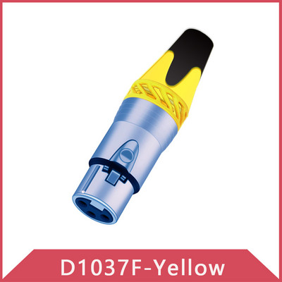 1 buc. Conector XLR cu 3 pini, mufă masculină și mufă femelă, adaptor cablu terminal, tun, microfon, lipit, 6 culori disponibile