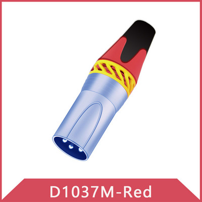 1 buc. Conector XLR cu 3 pini, mufă masculină și mufă femelă, adaptor cablu terminal, tun, microfon, lipit, 6 culori disponibile