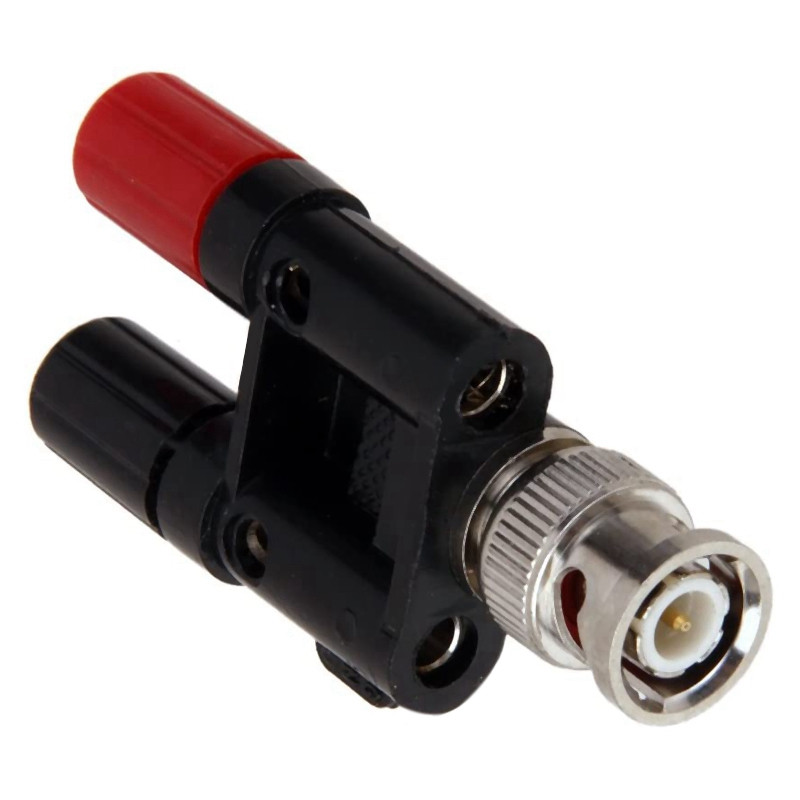 Mufă BNC 4 mm conector banană splitter mufă BNC mufă la 2 x 4 mm mufă banană mufă Adaptor priză