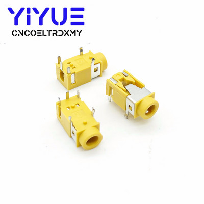 10 vnt. / siunta PJ-322 3,5 mm moteriška garso jungtis 5 kontaktų SMT ausinių lizdas PJ-322 PCB tvirtinimo stereo lizdas